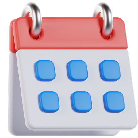 Calendar  3D Icon