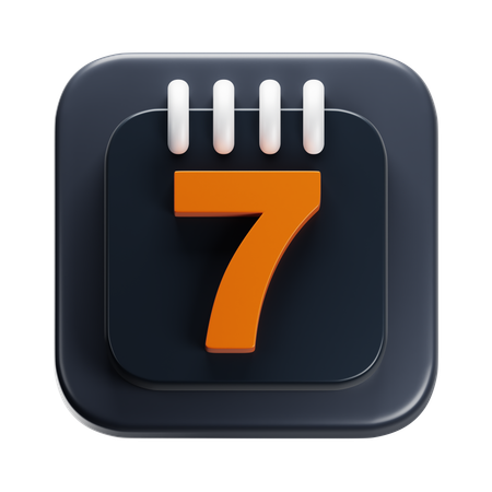 Calendar  3D Icon