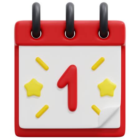 Calendar  3D Icon