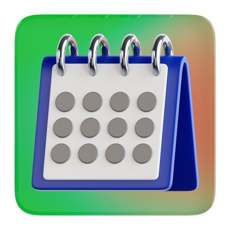 Calendar  3D Icon