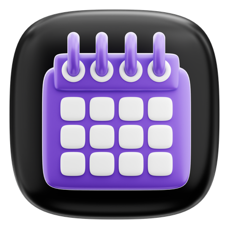 Calendar  3D Icon