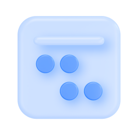Calendar  3D Icon