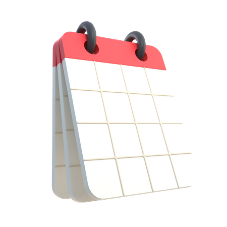 Calendar  3D Icon