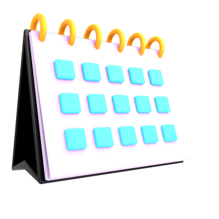 Calendar  3D Icon