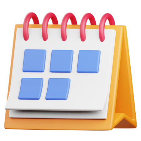 Calendar  3D Icon