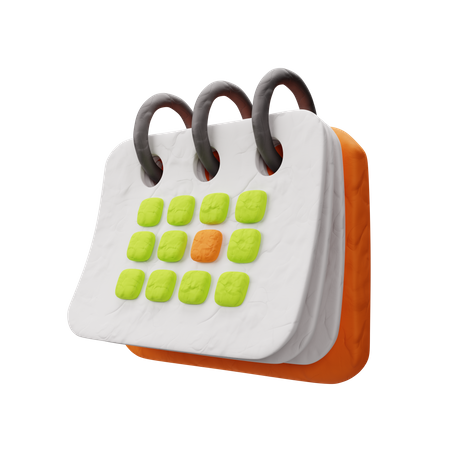 Calendar  3D Icon