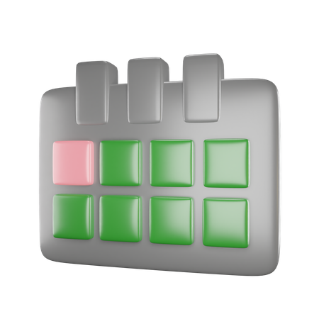 Calendar  3D Icon