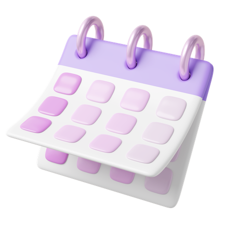 Calendar  3D Icon