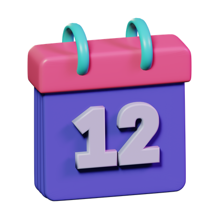 Calendar  3D Icon