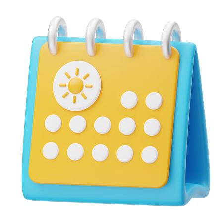 Calendar  3D Icon