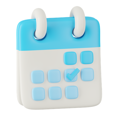Calendar  3D Icon