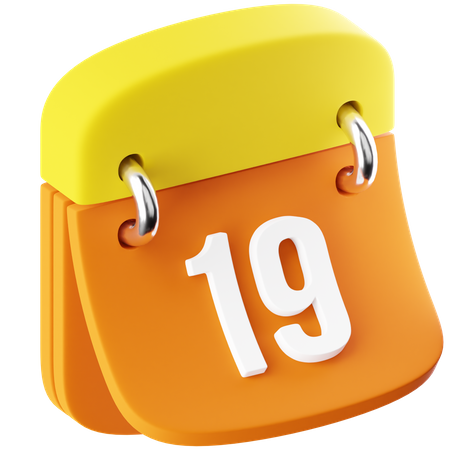 Calendar  3D Icon