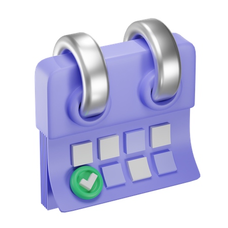 Calendar  3D Icon