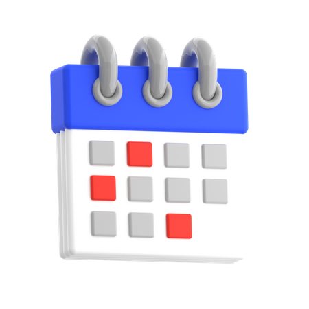 Calendar  3D Icon