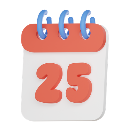 Calendar  3D Icon