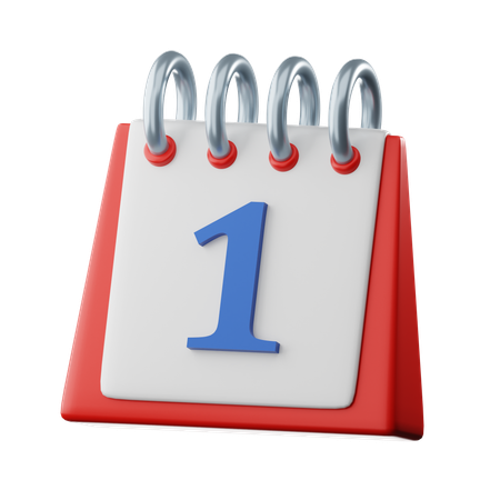 Calendar  3D Icon