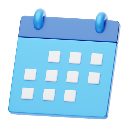 Calendar  3D Icon