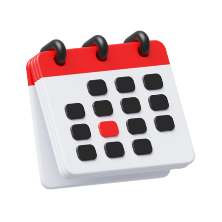 Calendar  3D Icon