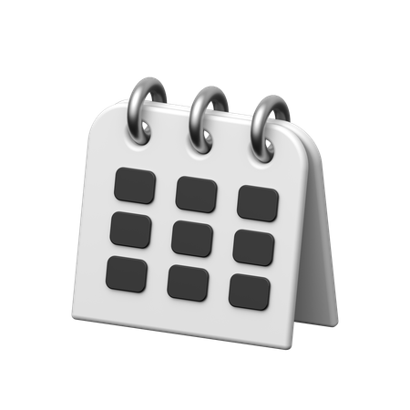 Calendar  3D Icon