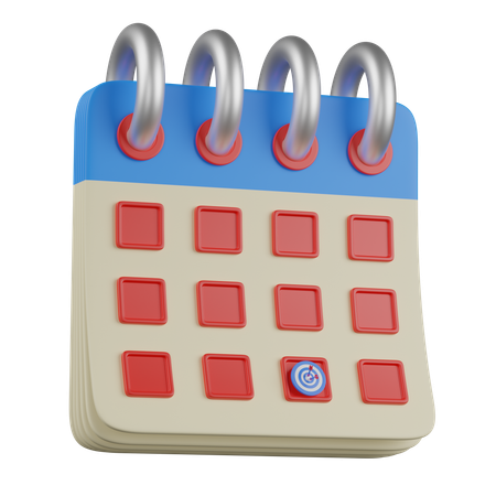 Calendar  3D Icon