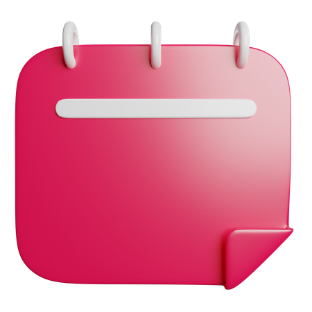 Calendar  3D Icon