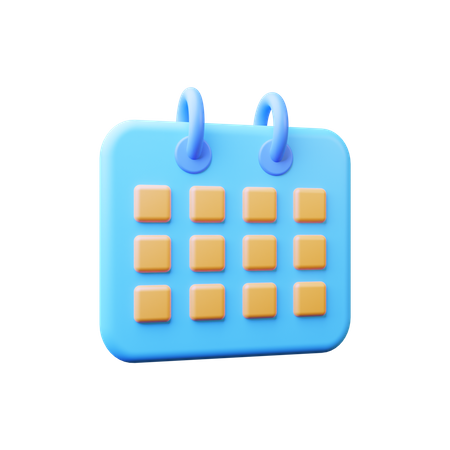 Calendar  3D Illustration