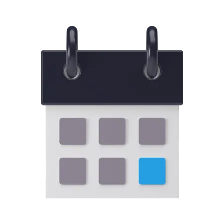 Calendar  3D Illustration