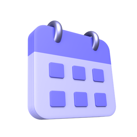 Calendar  3D Illustration