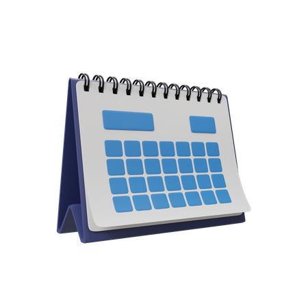 Calendar  3D Illustration