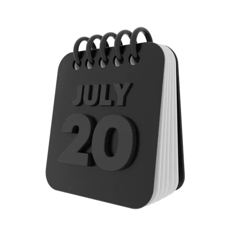 Calendar  3D Illustration