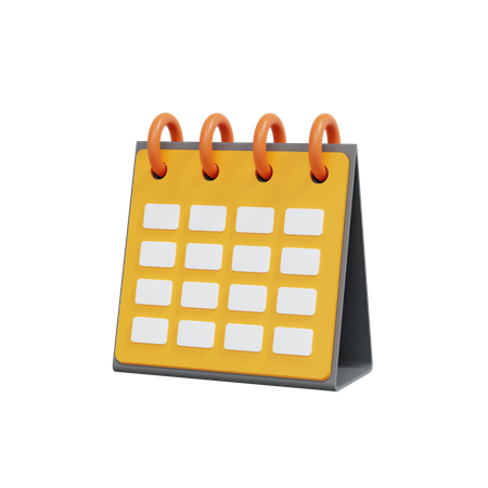 Calendar  3D Illustration