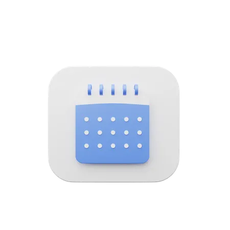 Calendar  3D Illustration