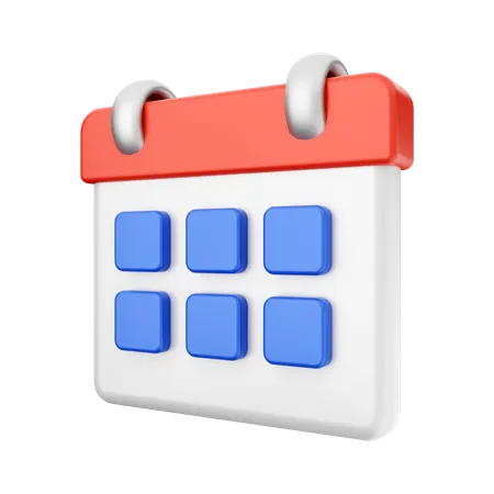 3 D Calendar Schedule Date Icon Illustration 3D Illustration