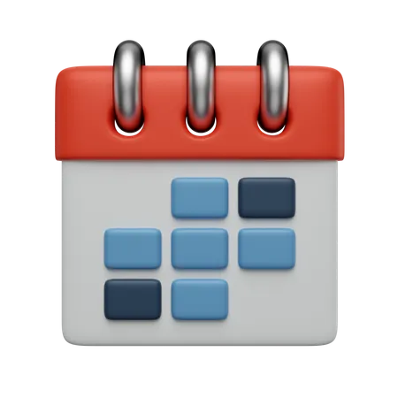 Calendar  3D Icon