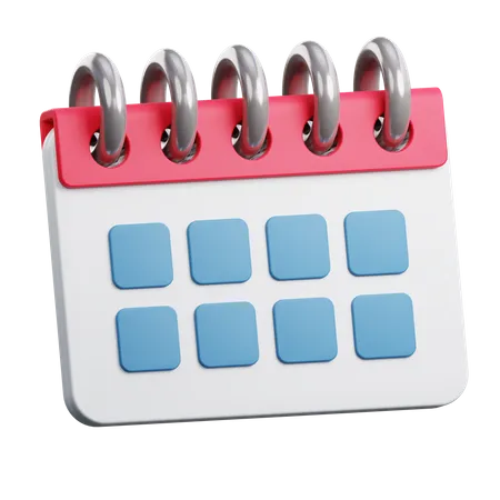 Stay Organized And Never Miss An Important Event With 3 D Illustrations Of Date Calendars Plan Your Schedule Mark Special Occasions And Track Time Effortlessly Perfect For Personal Organization Event Management And Productivity 3D Icon