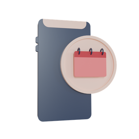 Calendar App  3D Icon