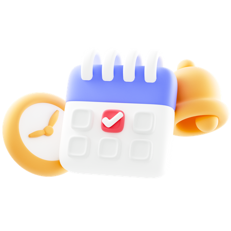 Calendar Appointment  3D Icon