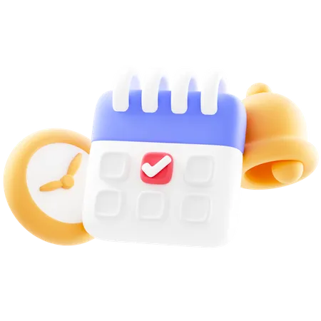 Calendar Appointment  3D Icon