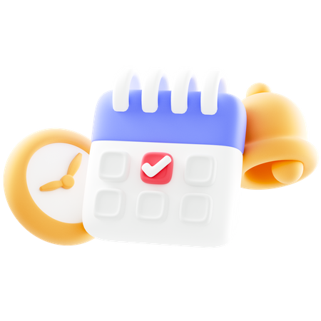 Calendar Appointment  3D Icon