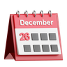 design assets for calendar date