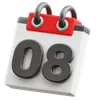 Calendar Date 8