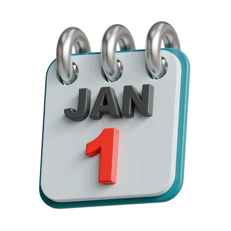 Calendar Day  3D Icon