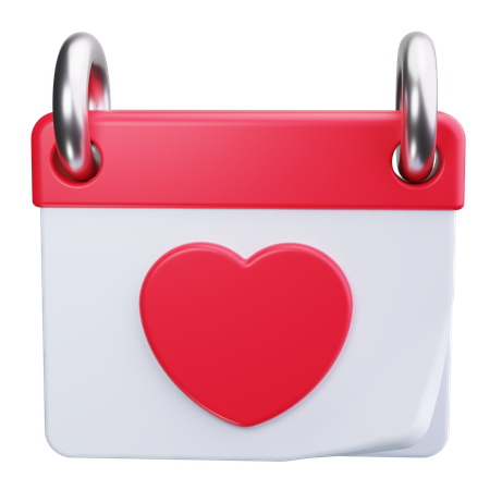 Calendar Donation  3D Icon