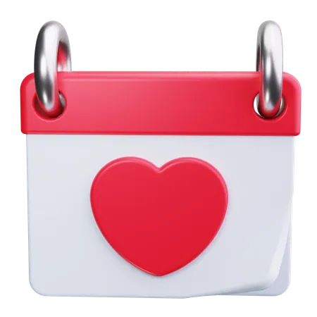 Calendar Donation  3D Icon