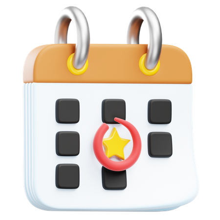 Calendar Event  3D Icon
