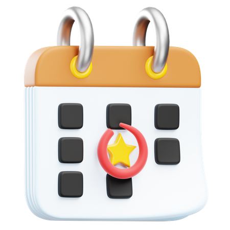 Calendar Event  3D Icon
