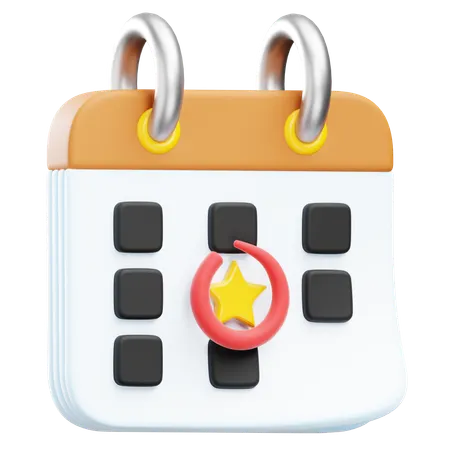 Calendar Event  3D Icon