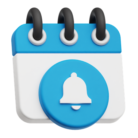 Calendar Notification  3D Icon