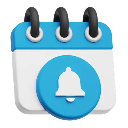Calendar Notification  3D Icon