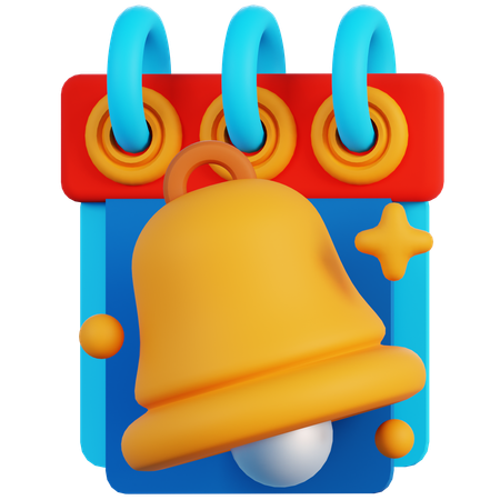 CALENDAR REMINDER  3D Icon